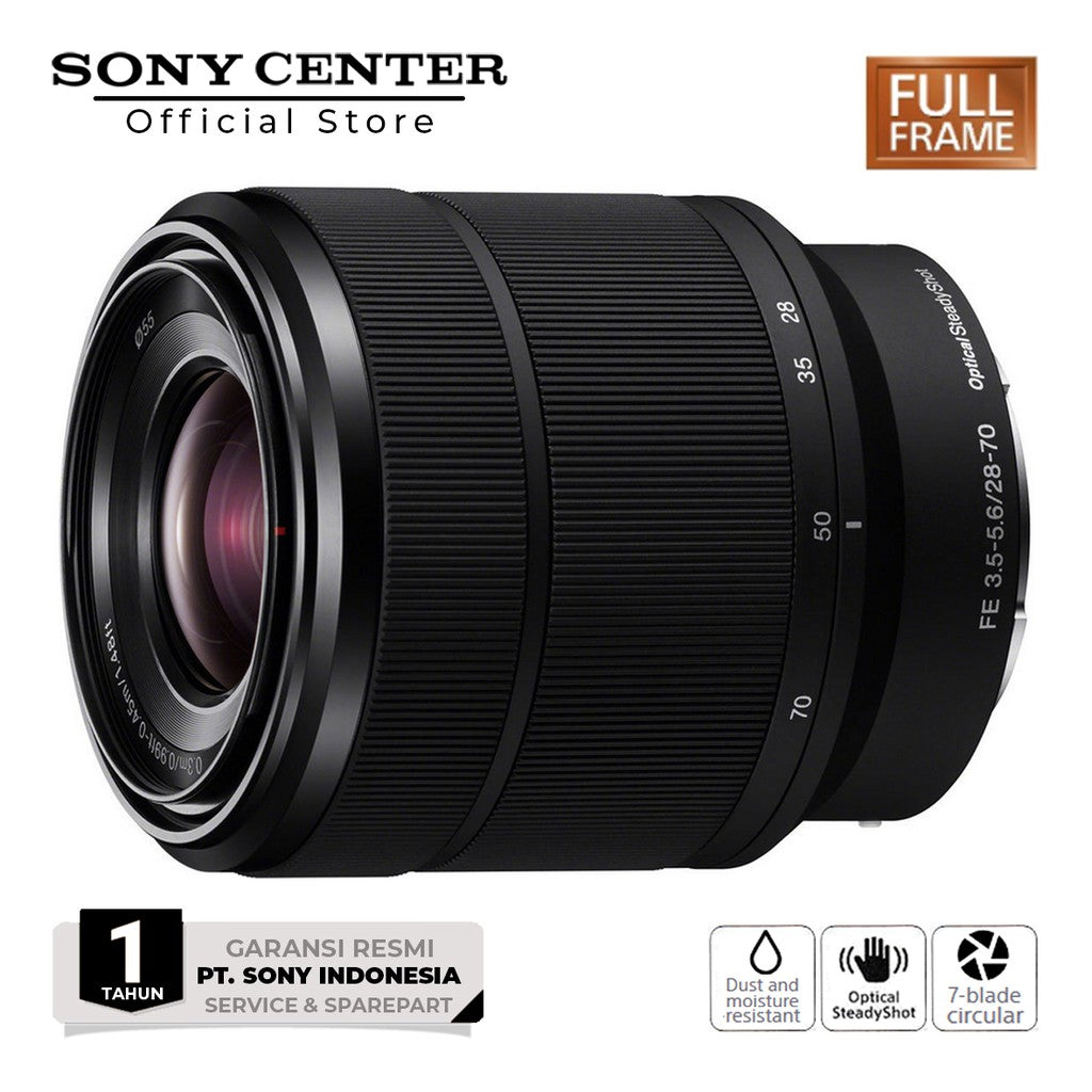 SONY FE 28-70mm f/3.5-5.6 OSS LENS FULL FRAME / SEL2870