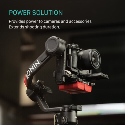 Tilta Battery Plate to DJI RS 4 Power Pass-through Plate Kit - V Mount TGA-PPK3-V