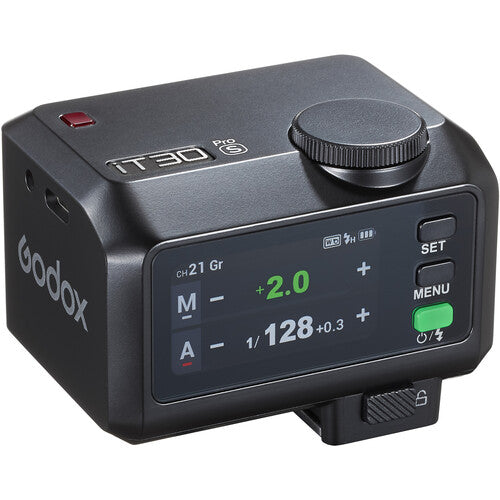 Godox iT30 Pro S Black Mini Camera Flash For Sony (Black)