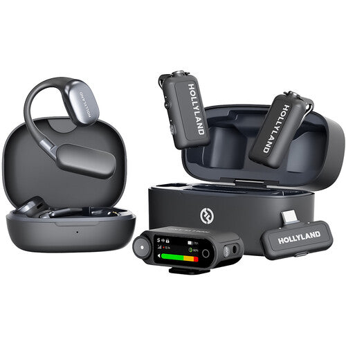 Hollyland LARK MAX 2 Ultimate Combo 2-Person Wireless Microphone System for Cameras and Mobile Devices