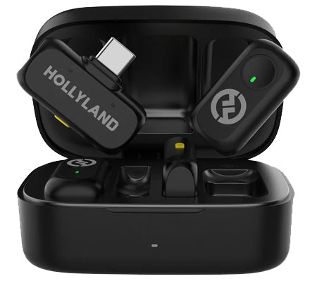 Hollyland Lark A1 Combo Gray Wireless Microphone System for Smartphone