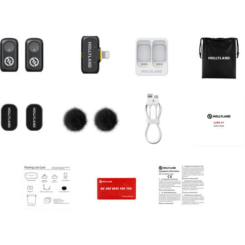 HOLLYLAND LARK A1 MINI DUO (LIGHTNING)