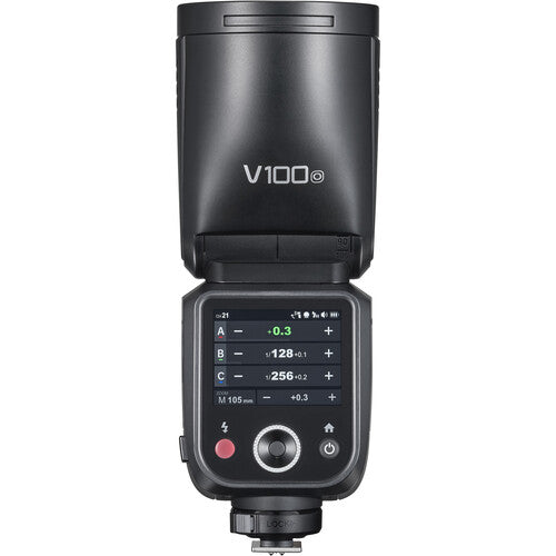 Godox V100O Round Head Flash for Olympus and Panasonic