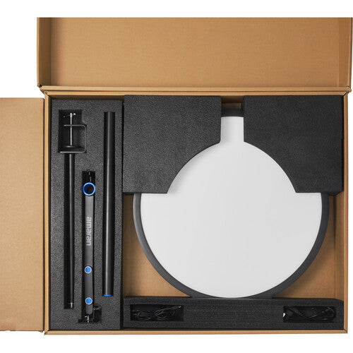 Amaran Verge Max Bi-Color Round LED Light Panel Charcoal