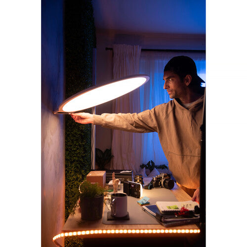 Amaran Verge Max Bi-Color Round LED Light Panel Charcoal