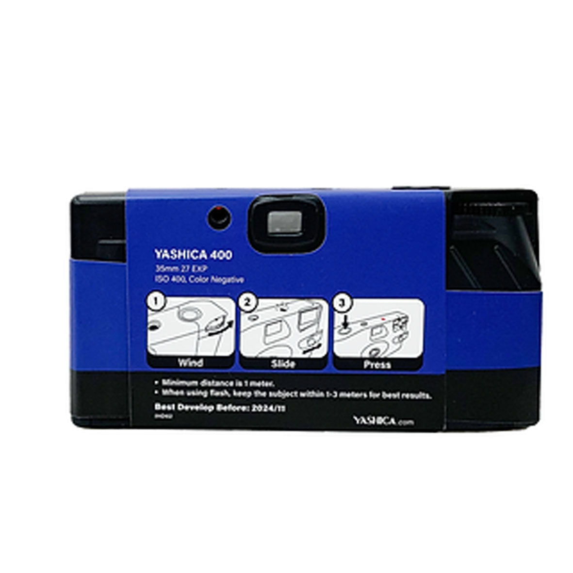 YASHICA Single Use Film Camera ISO400 Film YAS-SC1400