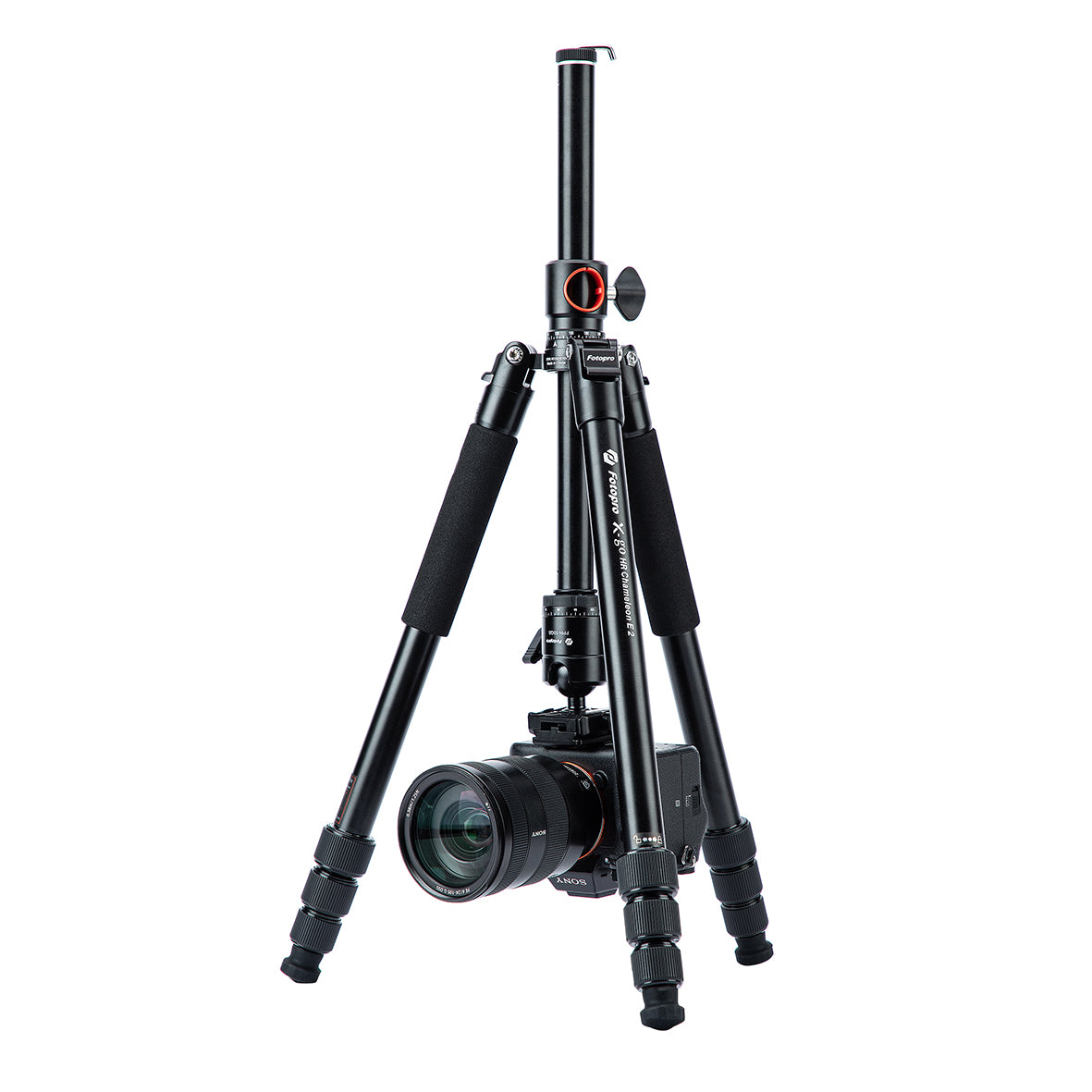 Fotopro X-Go HR Chameleon E2 (4 in1 tripod) With 3Ch phone holder