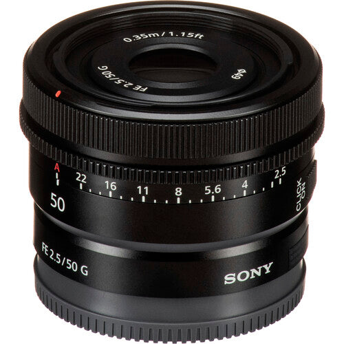 Sony FE 50mm f2.5 G Lens