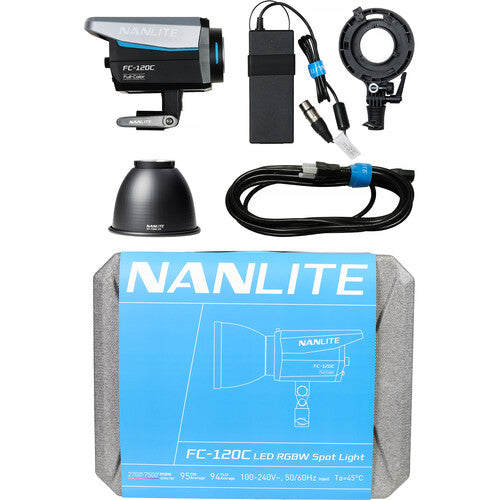 Nanlite FC-120C LED RGBWW SPOT LIGHT