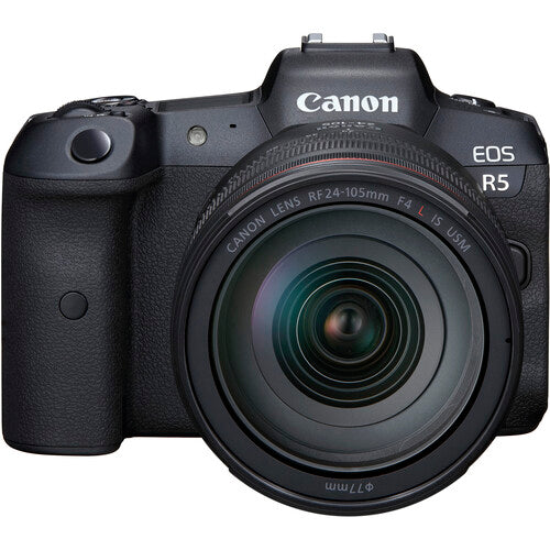 Canon EOS R5 Mirrorless Digital Camera with 24-105mm f4L IS USM Lens