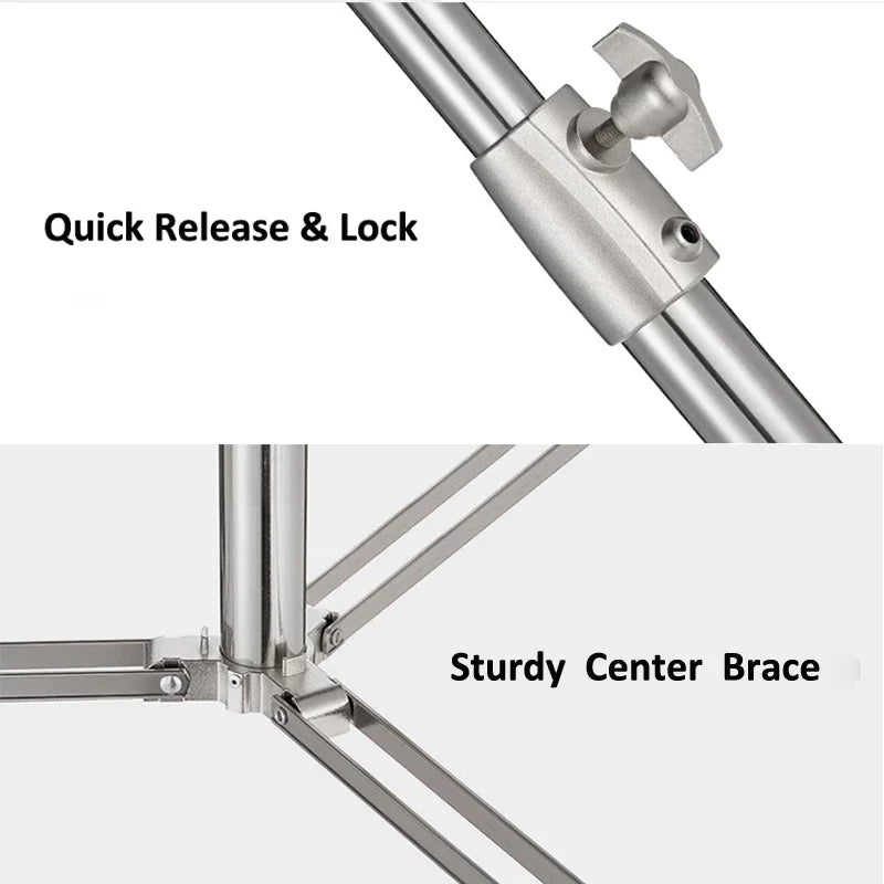 Avangarde AV-LS280S Stainless Steel Lightstand