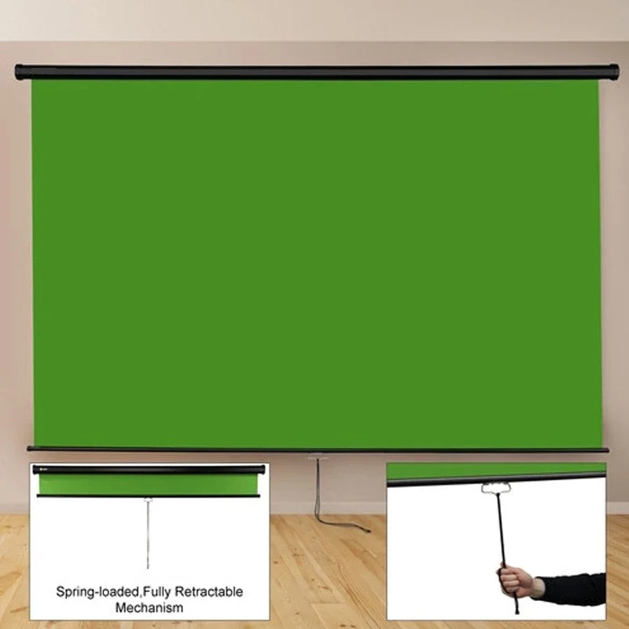 Avangarde AV-MW Green250 Manual Wall Green Screen 250x200cm