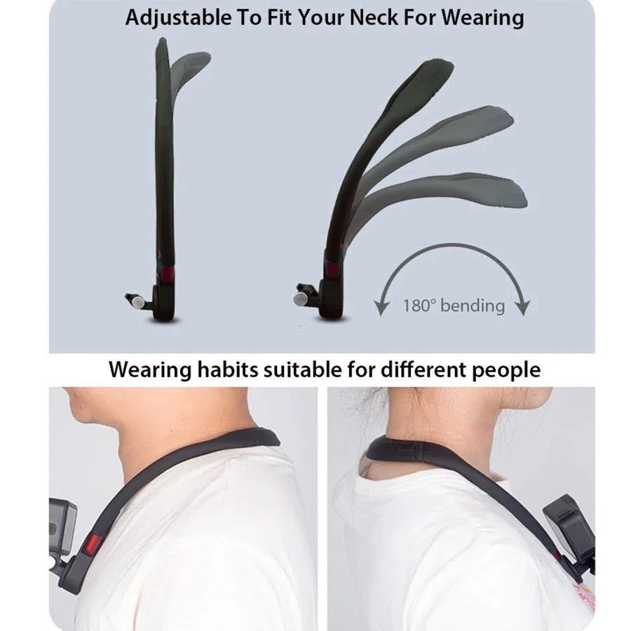 Avangarde Neck Hold Mount Strap Action Camera GoPro & Smartphone