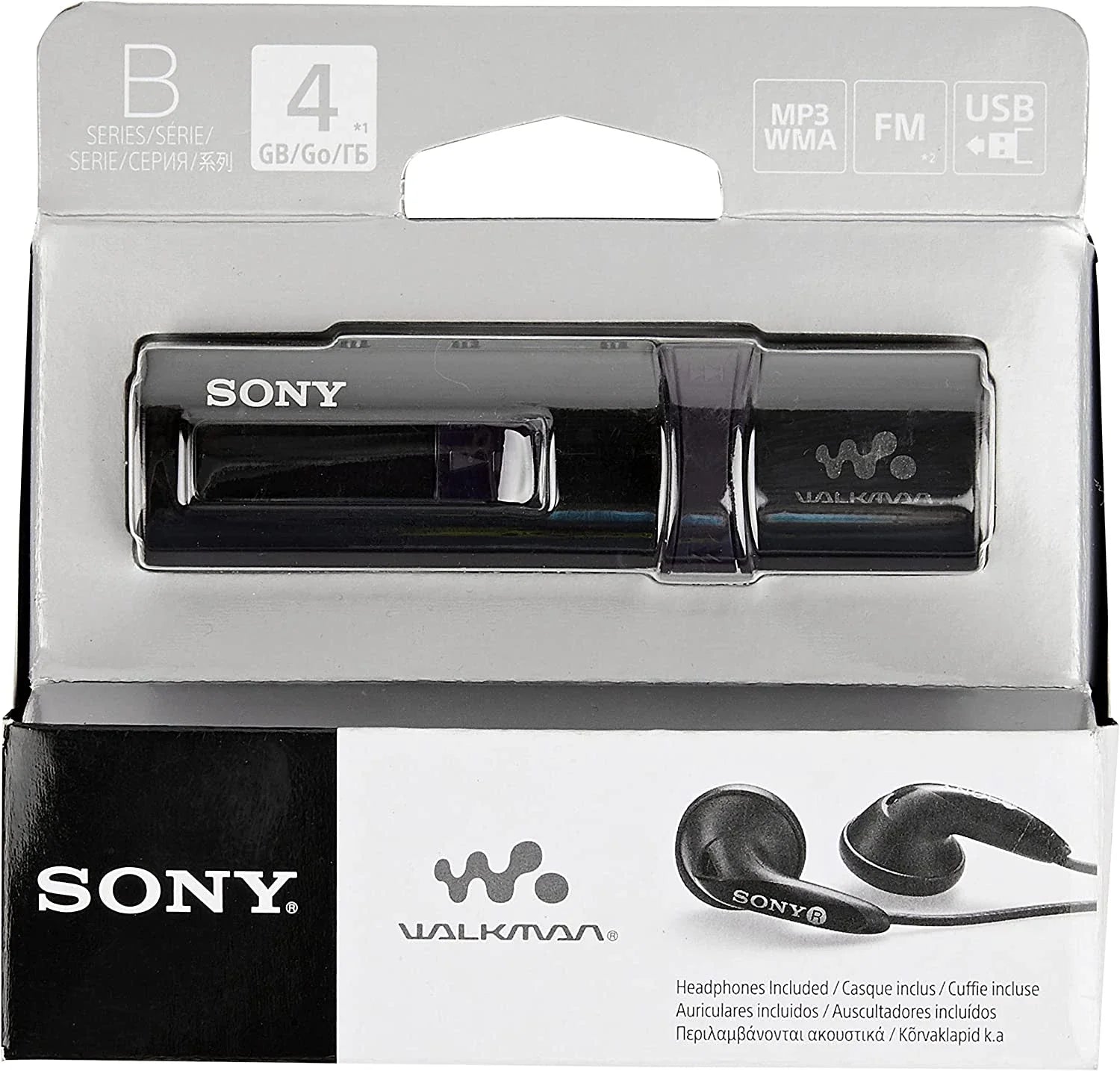Sony NWZ-B183F Walkman Black