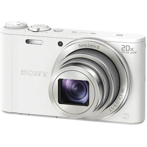 Sony Cyber-shot DSC-WX350 Digital Camera (White)