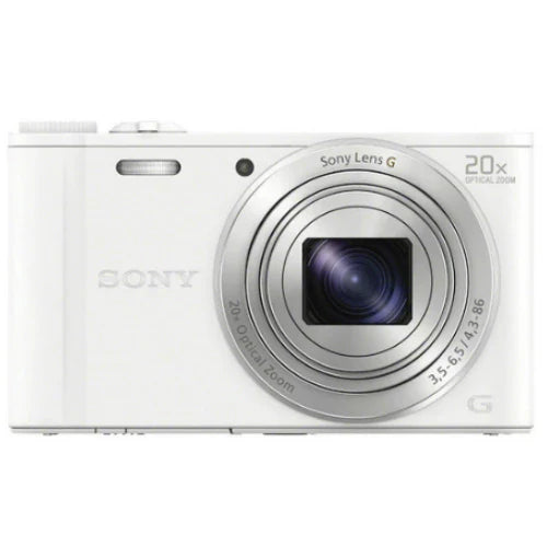 Sony Cyber-shot DSC-WX350 Digital Camera (White)
