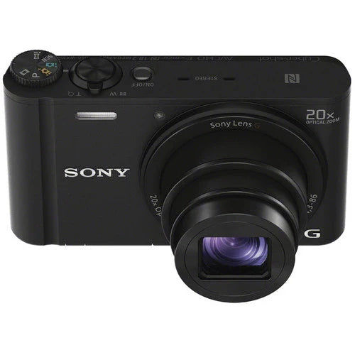 Sony Cyber-shot DSC-WX350 Digital Camera (Black)