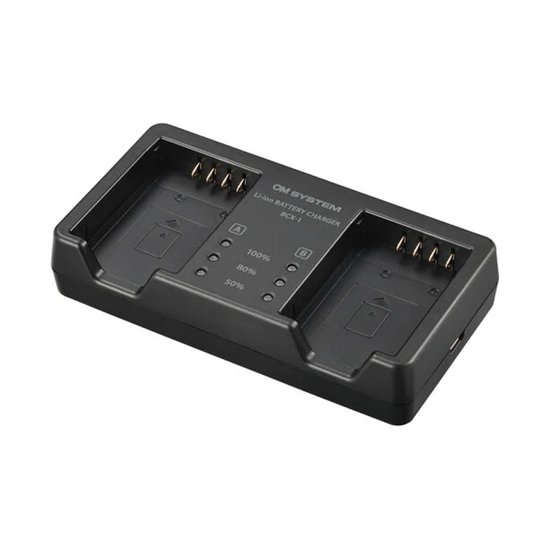OM SYSTEM BCX-1 Lithium Ion Battery Charger