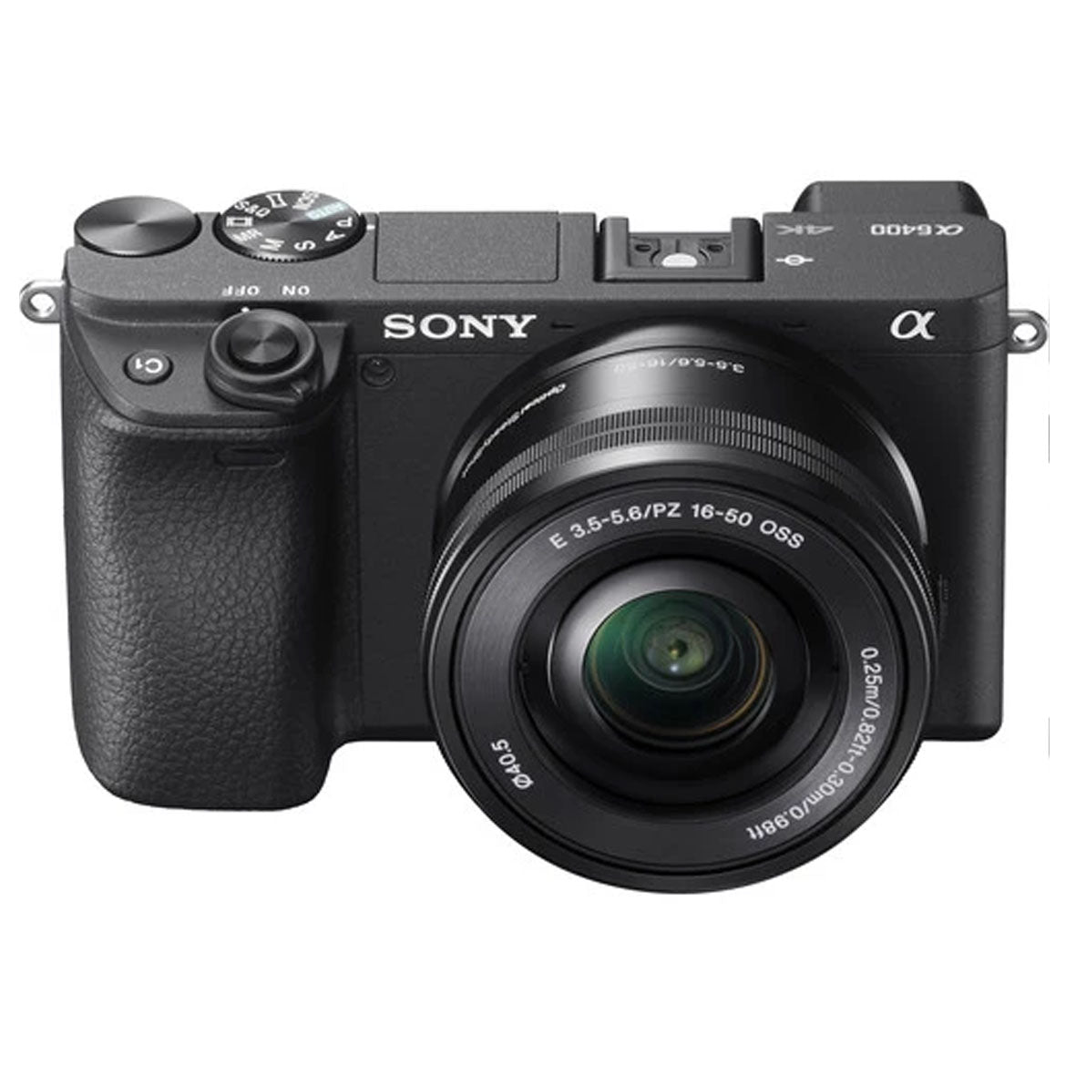 Sony Alpha a6400 Mirrorless Digital Camera with 16-50mm Lens (Black)