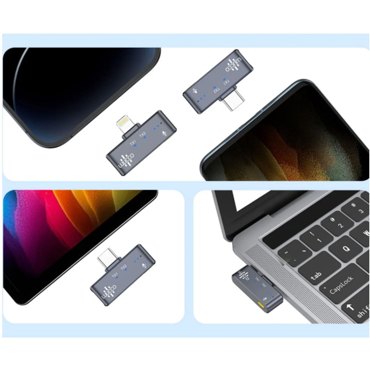 LUUCCO MiniPods-K2 (USB-C/Pink)