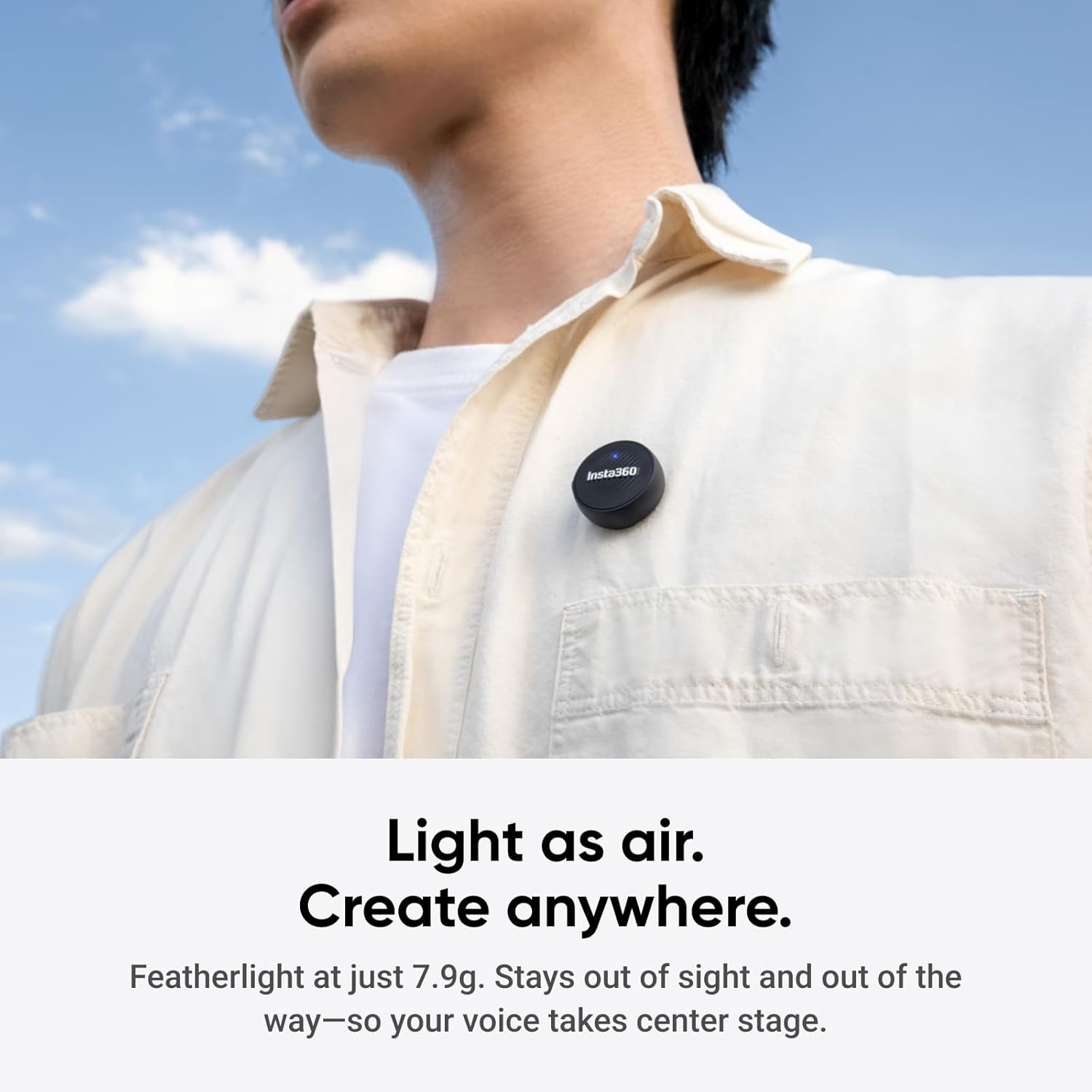 Insta360 Mic Air (1 TX+ 1 RX)