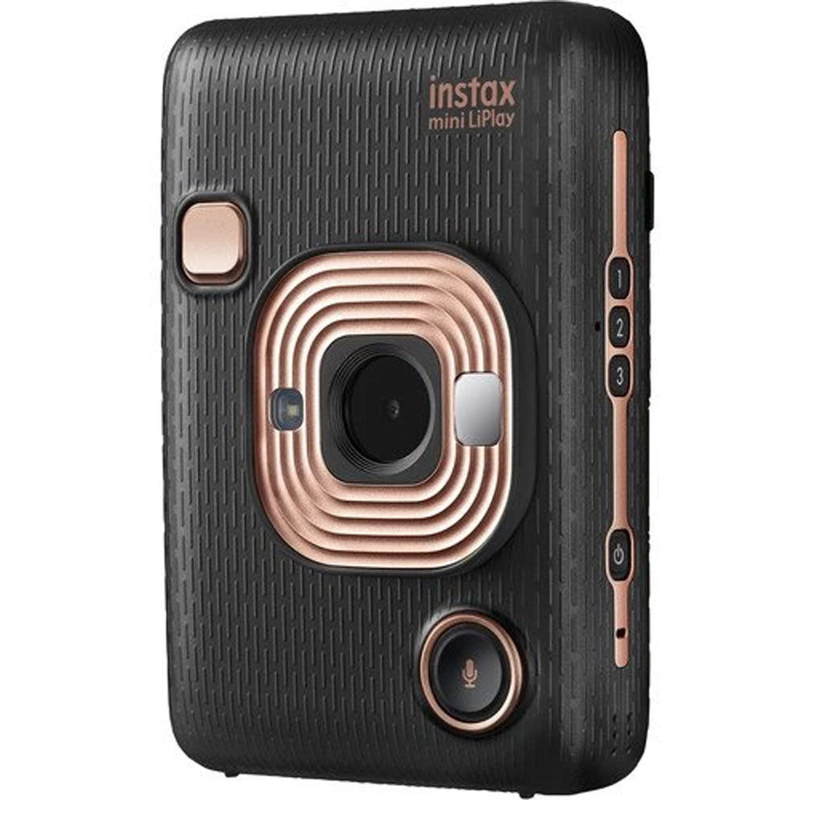 Fujifilm Instax Mini Liplay Hybrid Instant Camera (Elegant Black)