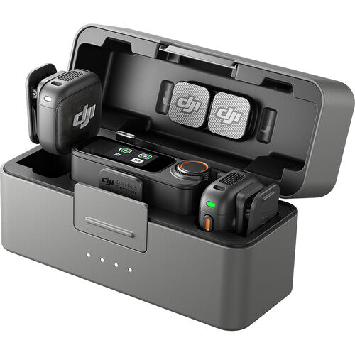 DJI Mic 3 2-Person Compact Wireless Microphone System/Recorder for Camera & Smartphone