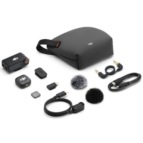 DJI Mic 3 Compact Wireless Microphone System/Recorder for Camera & Smartphone