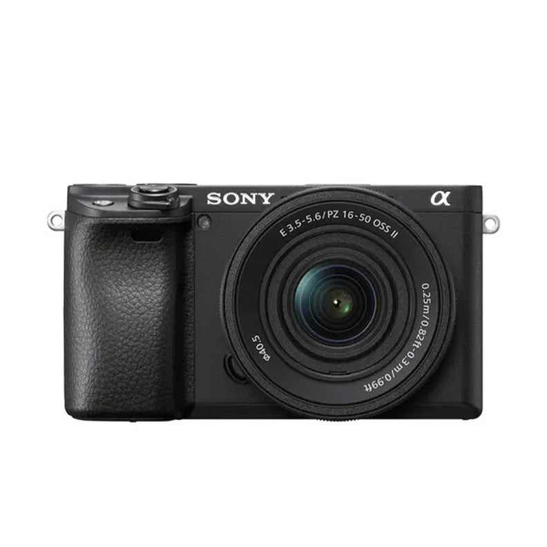Sony Alpha a6400 Mirrorless Digital Camera with E PZ 16-50mm f3.5-5.6 OSS II Lens (Black)