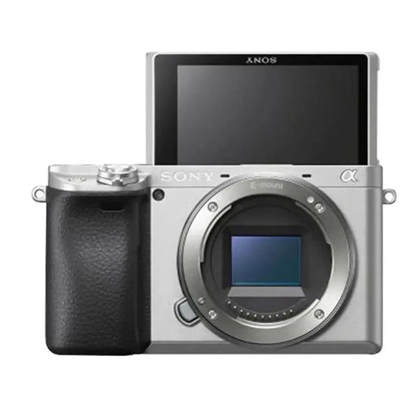 Sony Alpha a6400 Mirrorless Digital Camera with E PZ 16-50mm f3.5-5.6 OSS II Lens (Silver)
