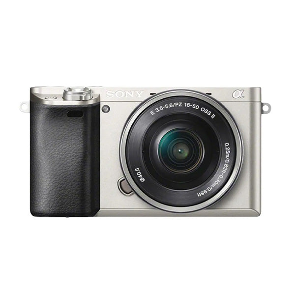 Sony Alpha a6400 Mirrorless Digital Camera with E PZ 16-50mm f3.5-5.6 OSS II Lens (Silver)