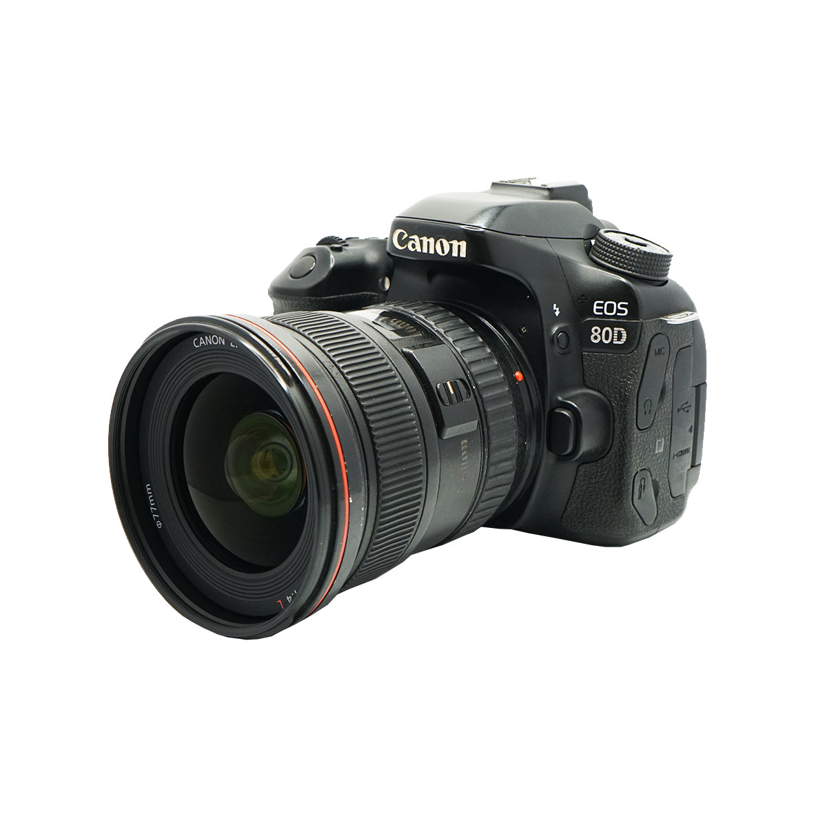 CANON EOS 80D KIT WITH EF 17-40MM F4 L  - SCORE 8