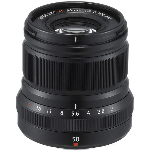 Fujifilm XF 50mm f2 R WR Lens (Black)