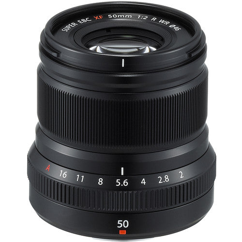 Fujifilm XF 50mm f2 R WR Lens (Black)