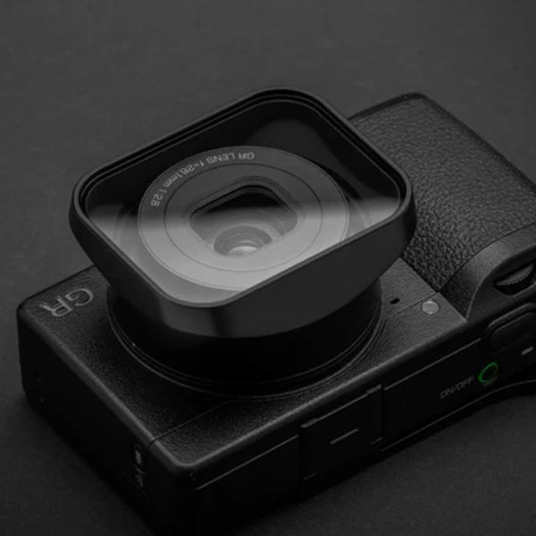 SquareHood Ricoh GR Glass for GR IIIx