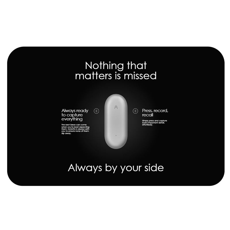 PLAUD NotePin Limited Edition Lunar Silver