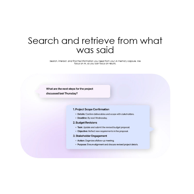 PLAUD NotePin Limited Edition Sunset Purple