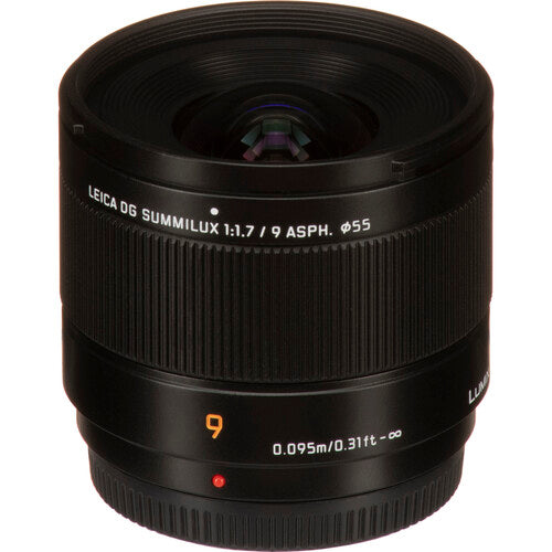 Panasonic Leica DG Summilux 9mm f1.7 ASPH. Mirrorless Lens (New SPC)