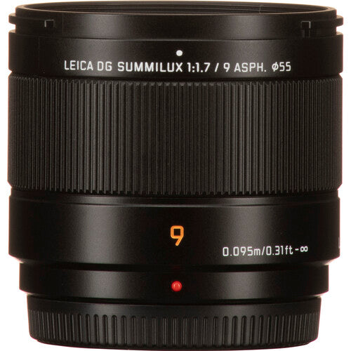 Panasonic Leica DG Summilux 9mm f1.7 ASPH. Mirrorless Lens (New SPC)