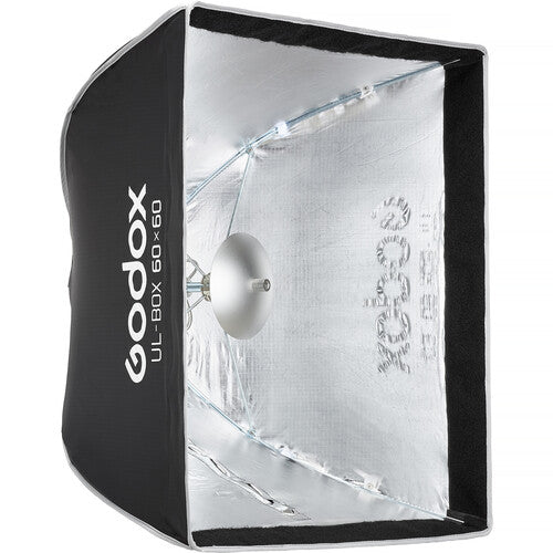 Godox Umbrella-Style Square Softbox with Diffuser (60cm) UL-BOX-60