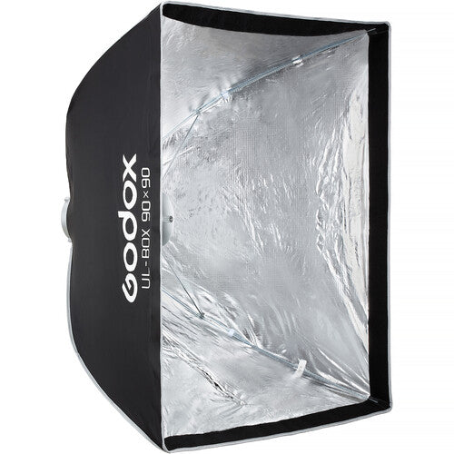 Godox Umbrella-Style Square Softbox with Diffuser (90cm) UL-BOX-90