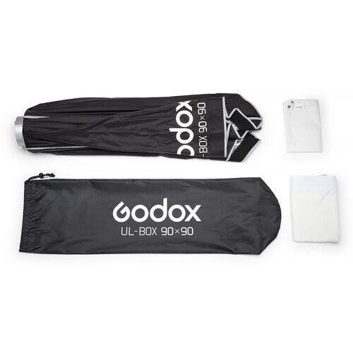 Godox Umbrella-Style Square Softbox with Diffuser (90cm) UL-BOX-90
