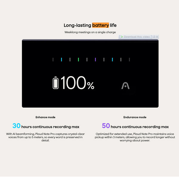 PLAUD Note Pro Black