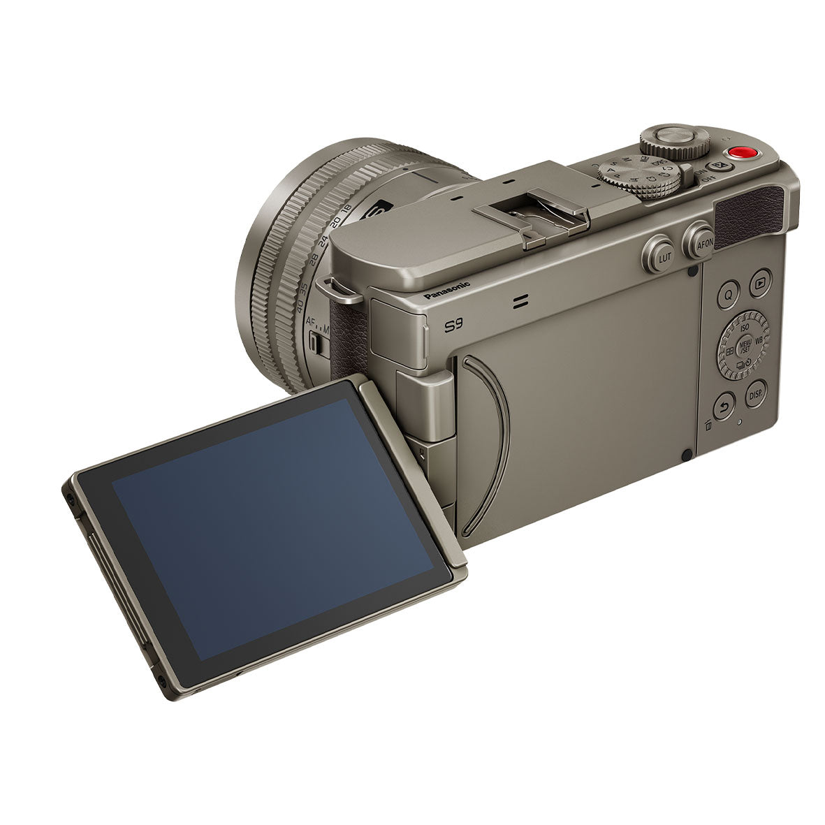 Panasonic Lumix S9 Mirrorless Camera with S 18-40mm f4.5-6.3 (Titanium Gold)