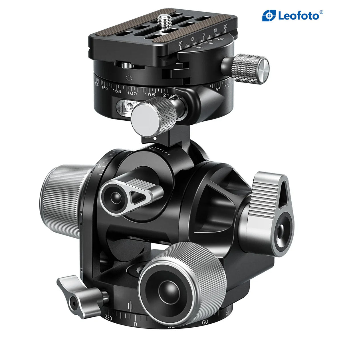 Leofoto G4 Pro Geard Head (Black)