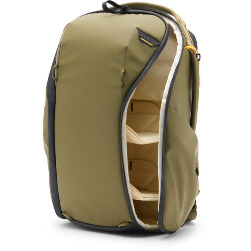 Peak Design BEDBZ-15-KP-3 Everyday Backpack Zip (Kelp Green, 15L)