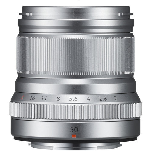 Fujifilm XF 50mm f2 R WR Lens (Silver)