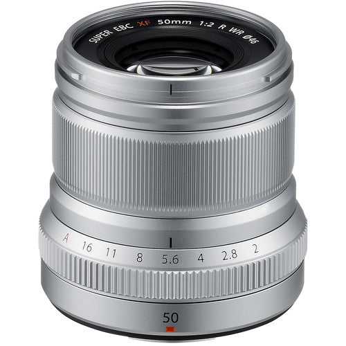 Fujifilm XF 50mm f2 R WR Lens (Silver)