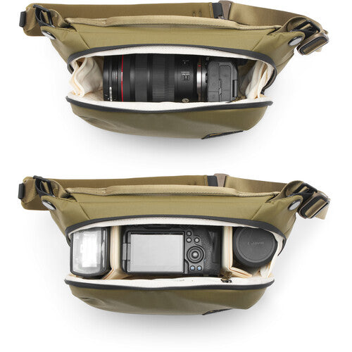 Peak Design BEDS-6-KP-3 Everyday Sling (Kelp, 6L)