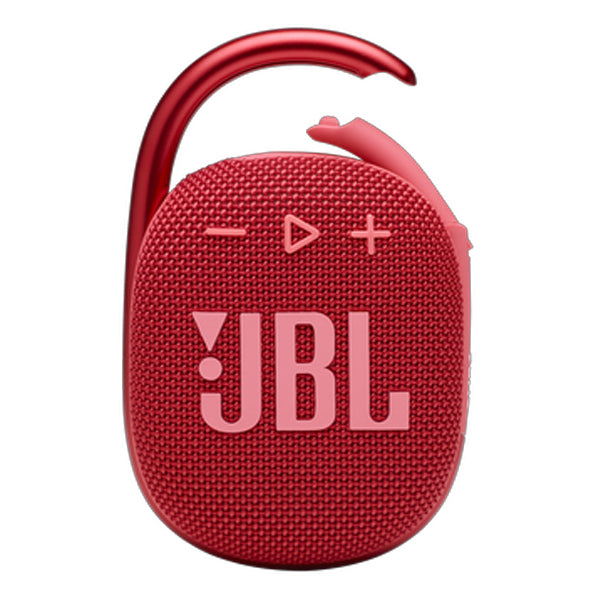 JBL Clip 4 Portable Bluetooth Speaker (Red)